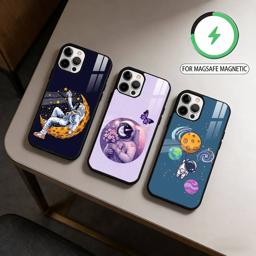 Cartoon Astronaut Cute Phone Case For iPhone17,16,15,14,13,12,11 Plus,Pro Max Magnetic For Magsafe Wireless Charging
Cartoon Astronaut Cute Phone Case For iPhone17,16,15,14,13,12,11 Plus,Pro Max Magnetic For Magsafe Wireless Charging