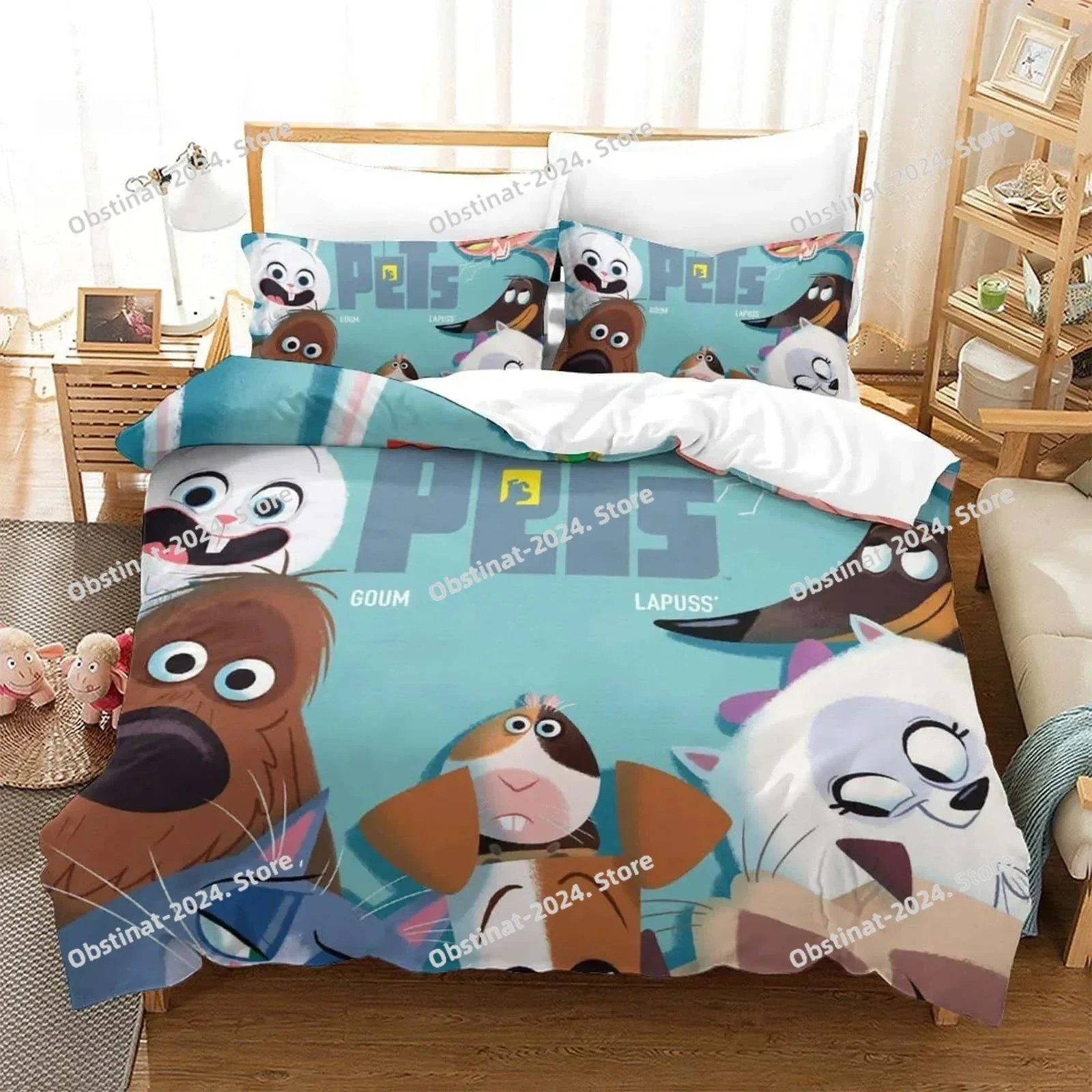3D Print Cartoon The Secret Life of Pets Bedding Set Single Twin Full Queen King Size Bed Set Adult Kid Bedroom Duvet cover Sets
3D Print Cartoon The Secret Life of Pets Bedding Set Single Twin Full Queen King Size Bed Set Adult Kid Bedroom Duvet cover Sets
