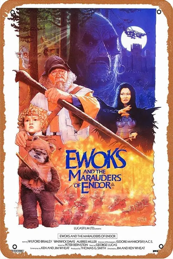 Постер Ewoks «Битва за эндор» (1985), винтажный металлический жестяной плакат, настенный Декор для дома, сада, бара, ресторана, кафе, офиса Sh
Постер Ewoks «Битва за эндор» (1985), винтажный металлический жестяной плакат, настенный Декор для дома, сада, бара, ресторана, кафе, офиса Sh