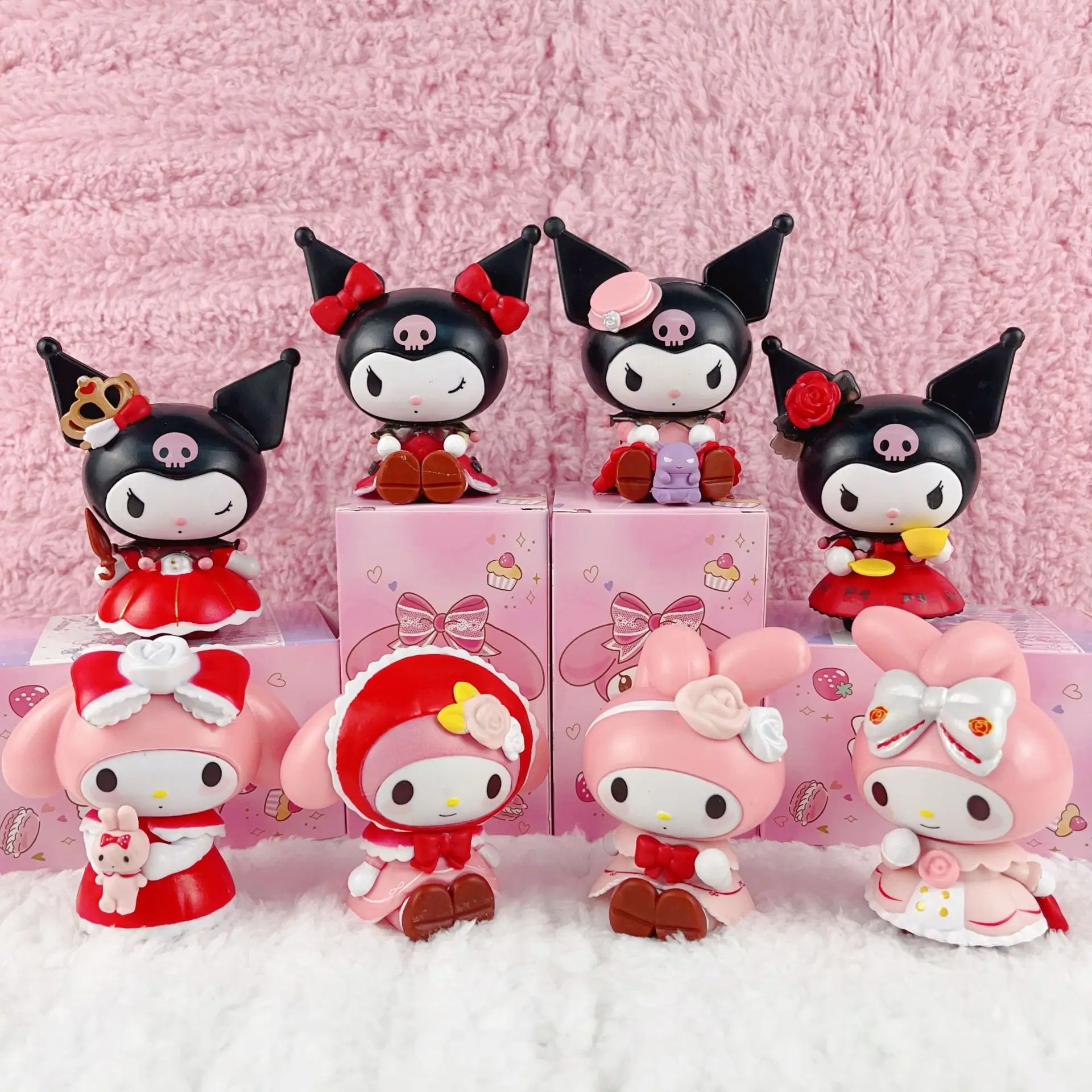 Sanrio Rose and Baijue Blind Box Figure Kulomie Figure Melody Ornament Model Tabletop Cute Girl
Sanrio Rose and Baijue Blind Box Figure Kulomie Figure Melody Ornament Model Tabletop Cute Girl