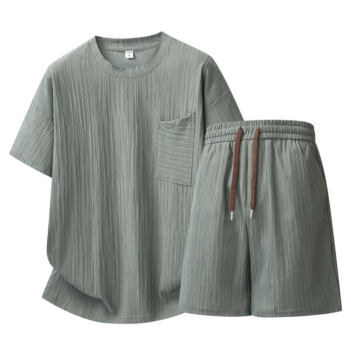 【Top 5-Point Pants】Men's T-Shirt Set Summer Fashion Crew Neck Sports Casual Cycling Jogging Daily Outing Breathable Comfortable
【Top 5-Point Pants】Men's T-Shirt Set Summer Fashion Crew Neck Sports Casual Cycling Jogging Daily Outing Breathable Comfortable