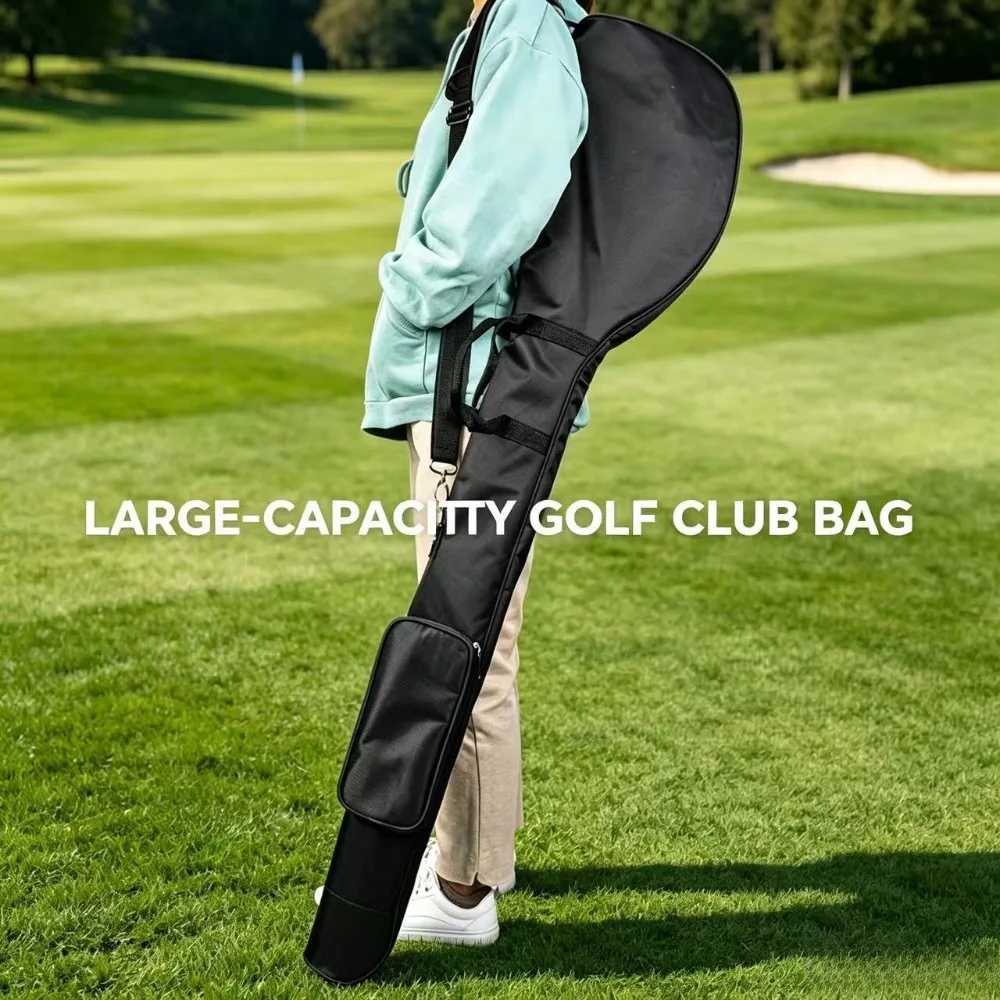 Foldable Golf Club Bag Men's and Women's Light Gun Bag Mini Club Bag Driving Range Can Hold 5 Rods Golf Club Supplies
Foldable Golf Club Bag Men's and Women's Light Gun Bag Mini Club Bag Driving Range Can Hold 5 Rods Golf Club Supplies