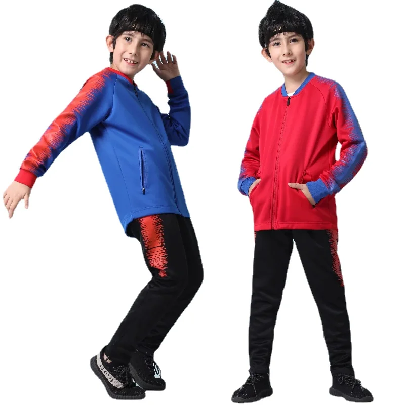 Новый детский футбольный спортивный костюм для мальчиков и девочек, комплекты футбольных майок Survetement, футбольный комплект, детский тренировочный спортивный костюм, униформа
Новый детский футбольный спортивный костюм для мальчиков и девочек, комплекты футбольных майок Survetement, футбольный комплект, детский тренировочный спортивный костюм, униформа