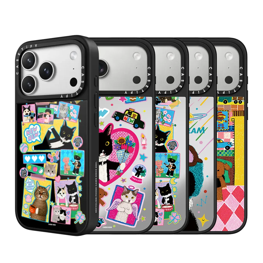 CASETiFY Joint Illustrator Lin Cute Kitten Niu Niu Series Case for iPhone 17 16 15 14 13 Pro Max Air Plus Magnetic Protect Cover
CASETiFY Joint Illustrator Lin Cute Kitten Niu Niu Series Case for iPhone 17 16 15 14 13 Pro Max Air Plus Magnetic Protect Cover