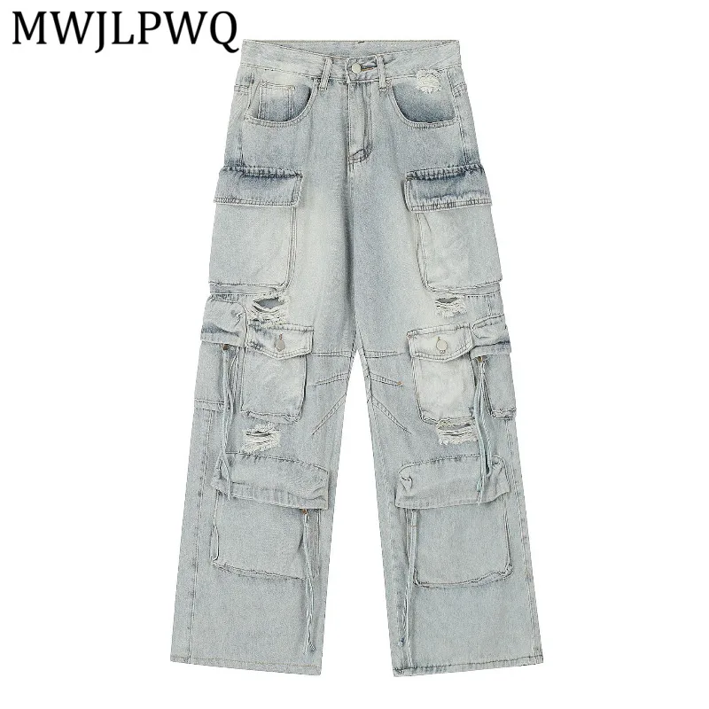 MWJLPWQ Mens Y2K Streetwear Cargo Jeans With Multiple Pockets And Distressed Rips Loose Fit For Retro And Grunge Fashion 15675
MWJLPWQ Mens Y2K Streetwear Cargo Jeans With Multiple Pockets And Distressed Rips Loose Fit For Retro And Grunge Fashion 15675