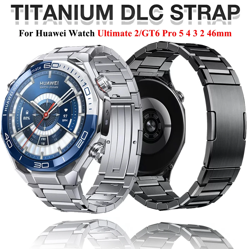 22MM Titanium Strap For HUAWEI WATCH Ultimate 2 Sport Bracelet For Huawei Ultimate Quick Button Disassembly Men's Style Band
22MM Titanium Strap For HUAWEI WATCH Ultimate 2 Sport Bracelet For Huawei Ultimate Quick Button Disassembly Men's Style Band