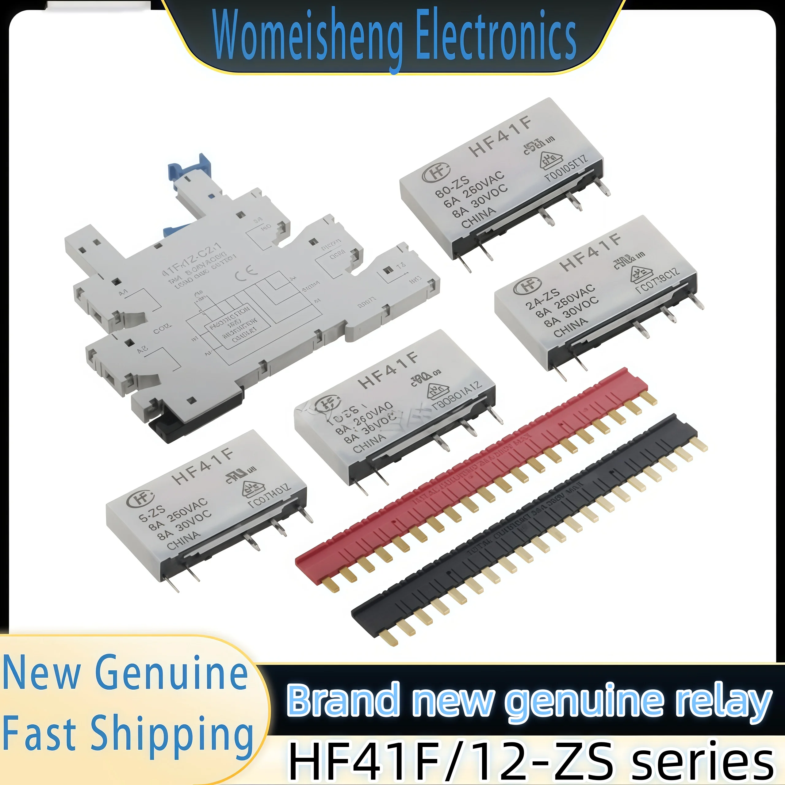 Новое оригинальное реле HF41F/12-ZS HF41F/24-ZS, база 41F-1Z-C2-1 HF41F/5-ZS, 1 шт.
Новое оригинальное реле HF41F/12-ZS HF41F/24-ZS, база 41F-1Z-C2-1 HF41F/5-ZS, 1 шт.