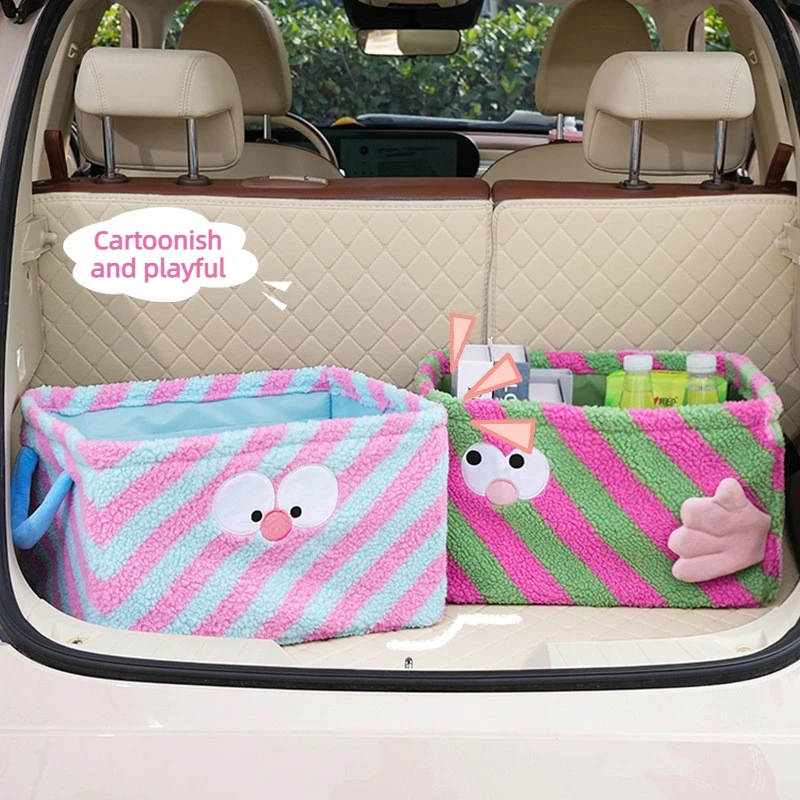 Car Trunk Organizer,Cute Monster Storage Bin with Handle, Multi-Functional Collapsible Box for Car Tote for Toys,Tools,Groceries
Car Trunk Organizer,Cute Monster Storage Bin with Handle, Multi-Functional Collapsible Box for Car Tote for Toys,Tools,Groceries