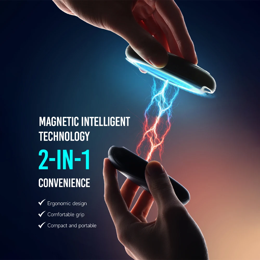 MORFONE 2 pieces of rechargeable hand warmers, portable electric hand warmers for quick heating, daily warmth, travel camping
MORFONE 2 pieces of rechargeable hand warmers, portable electric hand warmers for quick heating, daily warmth, travel camping