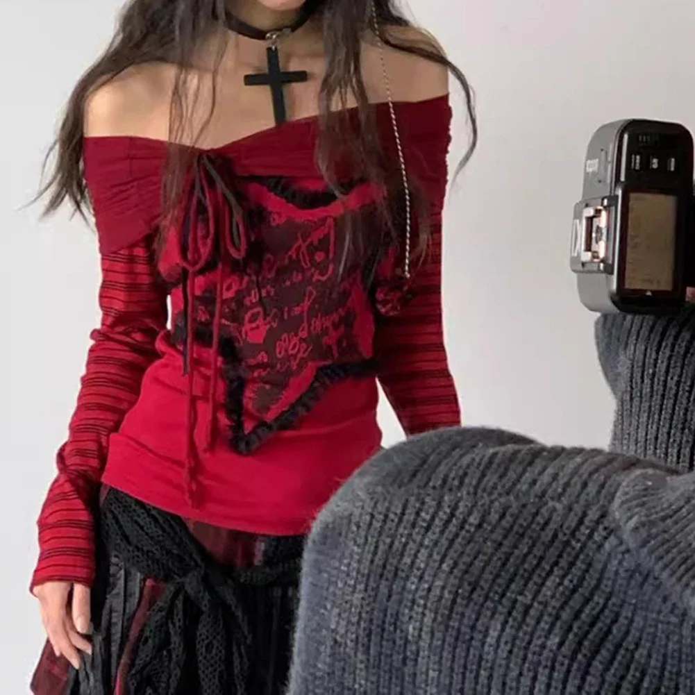 Daily Casual Wear Off The Shoulder Top Fitted T-shirt XL L All Seasons Wear Casual Street Style Microelasticity Fabric
Daily Casual Wear Off The Shoulder Top Fitted T-shirt XL L All Seasons Wear Casual Street Style Microelasticity Fabric