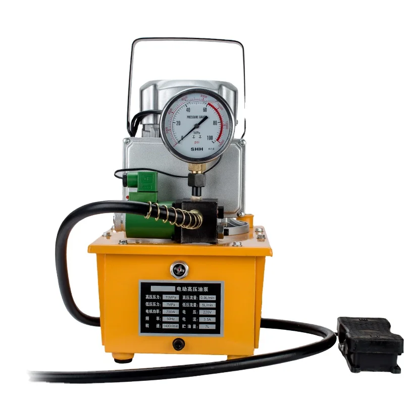 Factory 700 bar High Pressure Electric Hydraulic Pump HHB-700A 0.75kw Single-loop Electric Hydraulic Oil Pump
Factory 700 bar High Pressure Electric Hydraulic Pump HHB-700A 0.75kw Single-loop Electric Hydraulic Oil Pump