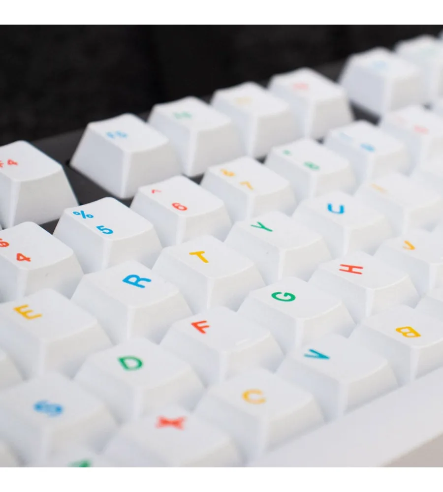 Childlike Color Keycap Original Height PBT Sublimation 136 Key Mechanical Keyboard Cap 64/75/98/104
Childlike Color Keycap Original Height PBT Sublimation 136 Key Mechanical Keyboard Cap 64/75/98/104