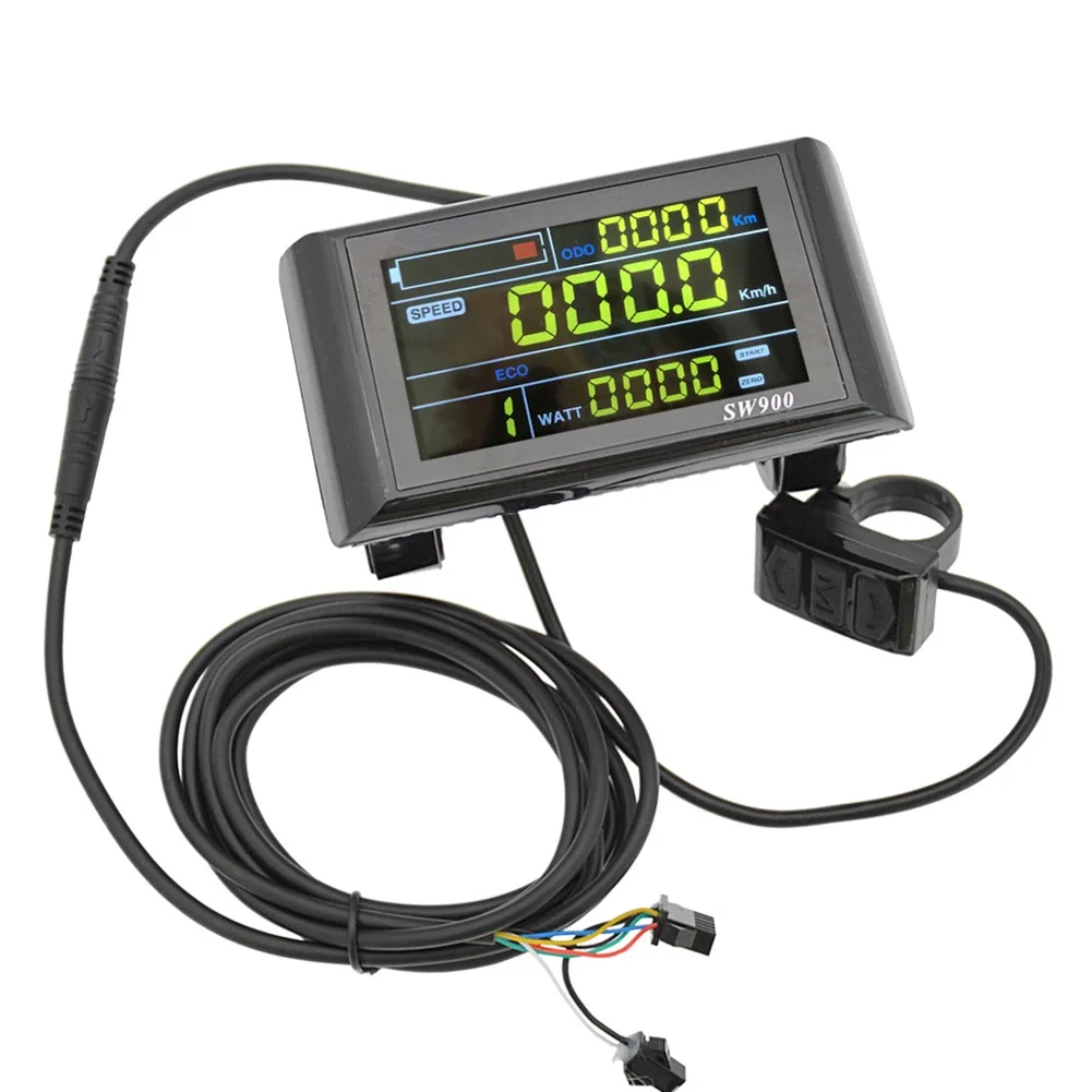 E-bike SW900 LCD Colorful Display Speed Control Panel 24-60V Display Electric Bicycle Scooter Accessories
E-bike SW900 LCD Colorful Display Speed Control Panel 24-60V Display Electric Bicycle Scooter Accessories