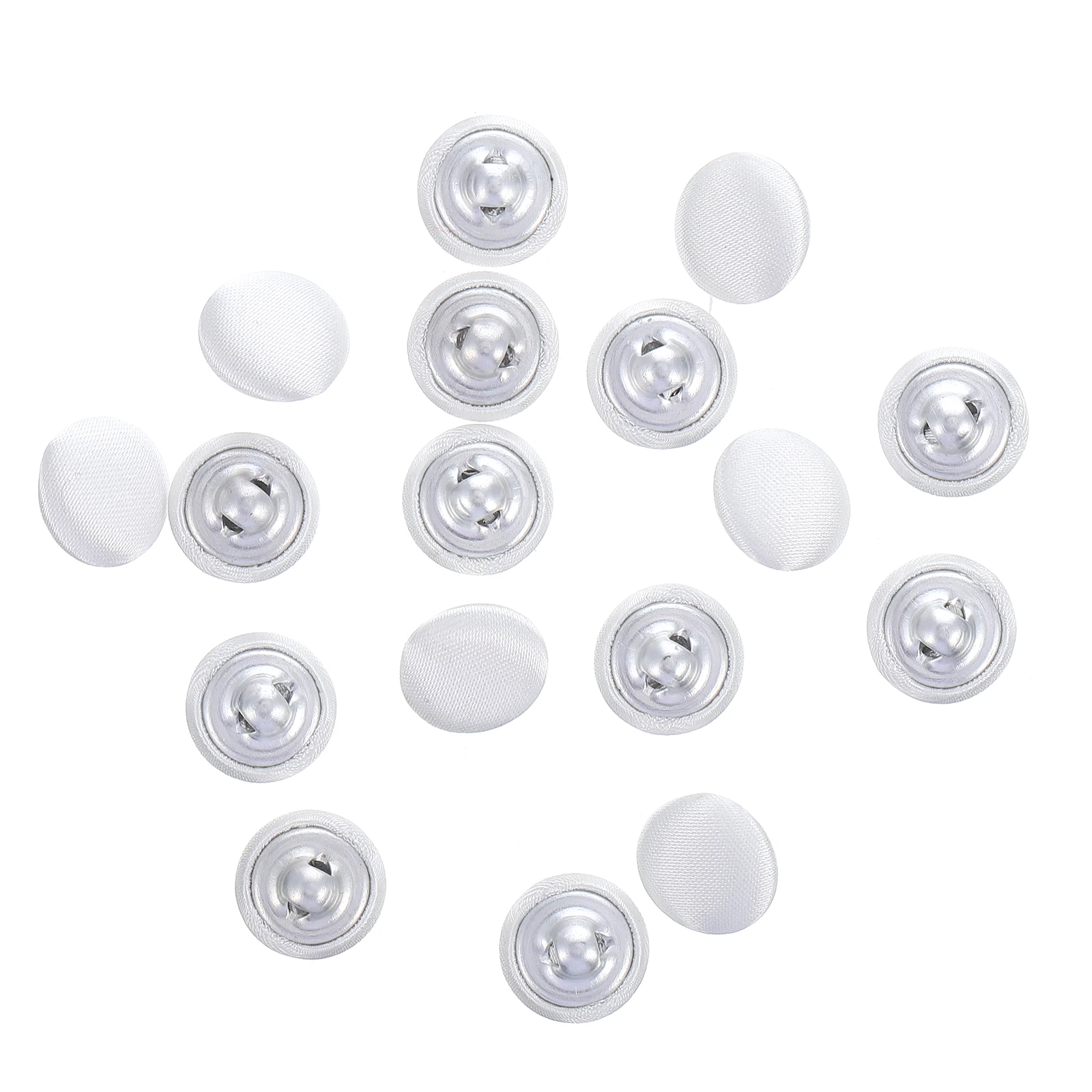 15 Pcs Tuxedo Silk Cheongsam Shirt Buttons Bride White Wedding Dress Women Cloth Covered for Round
15 Pcs Tuxedo Silk Cheongsam Shirt Buttons Bride White Wedding Dress Women Cloth Covered for Round