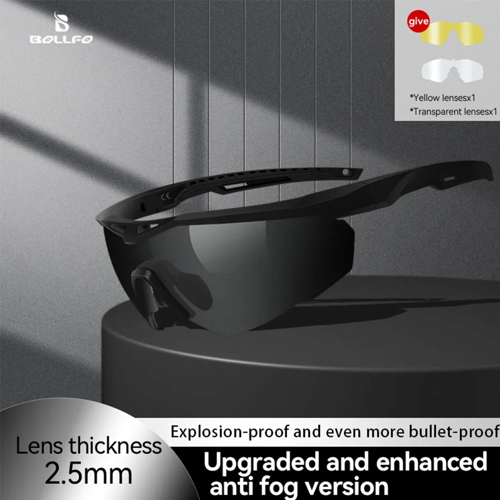 Tactical Glasses Anti-fog CS Goggles Safety Sunglasses UV400 Protection Glasses HD with 3-Lens Men Interchangeable Safe Eyewear
Tactical Glasses Anti-fog CS Goggles Safety Sunglasses UV400 Protection Glasses HD with 3-Lens Men Interchangeable Safe Eyewear