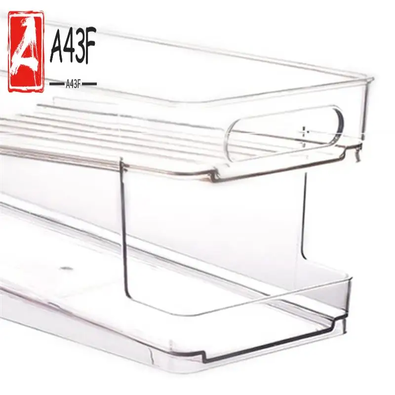 A43F-2-Layer Refrigerator Can Organizer - Automatic Rolling Beverage Storage Box For Soda, Beer, Fridge Organizer
A43F-2-Layer Refrigerator Can Organizer - Automatic Rolling Beverage Storage Box For Soda, Beer, Fridge Organizer