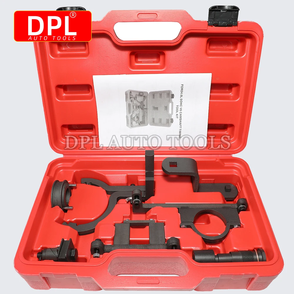 Camshaft Timing Tool Kit for Ford Land Rover Explorer Mustang Ranger Mercury Mountaineer Mazda 4.0L 4015CC SOHC V6 8 Pieces
Camshaft Timing Tool Kit for Ford Land Rover Explorer Mustang Ranger Mercury Mountaineer Mazda 4.0L 4015CC SOHC V6 8 Pieces