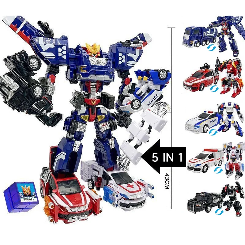 43cm High 5 IN 1 Carbot Penta Storm X Transformation Robot to Car Action Figures Transforming Car toy for Children Gift
43cm High 5 IN 1 Carbot Penta Storm X Transformation Robot to Car Action Figures Transforming Car toy for Children Gift