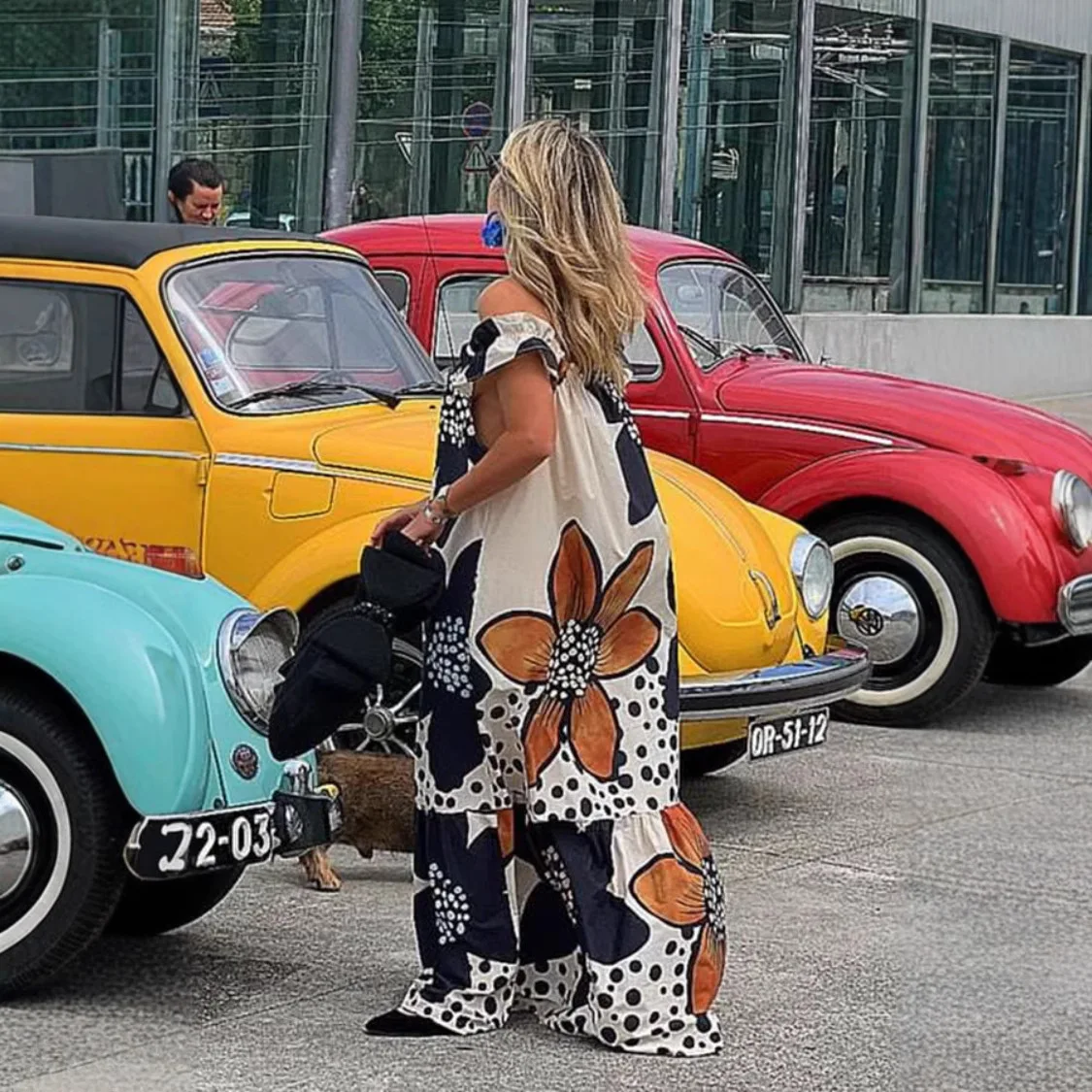 Summer New Pocket Off Shoulder Print Loose Relaxed Dopamine Dress For Women
Summer New Pocket Off Shoulder Print Loose Relaxed Dopamine Dress For Women