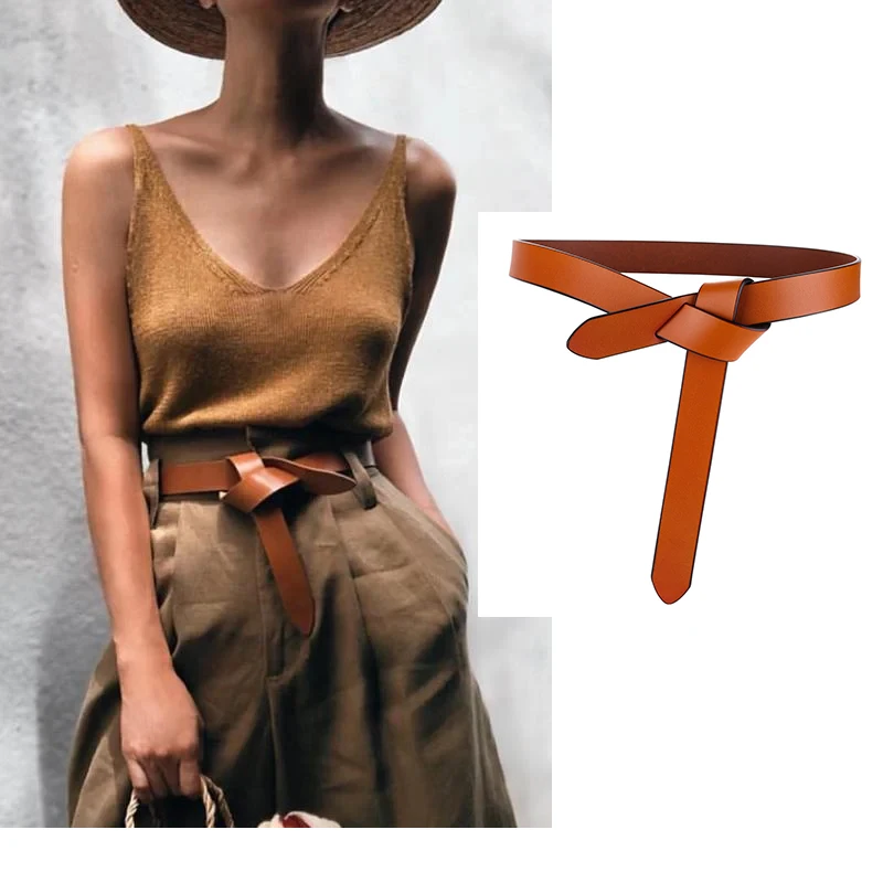 Designer Belts For Women High Quality Knot Soft Leather Long Waistband Female Waist Dress Coat Corset Wide Belt
Designer Belts For Women High Quality Knot Soft Leather Long Waistband Female Waist Dress Coat Corset Wide Belt