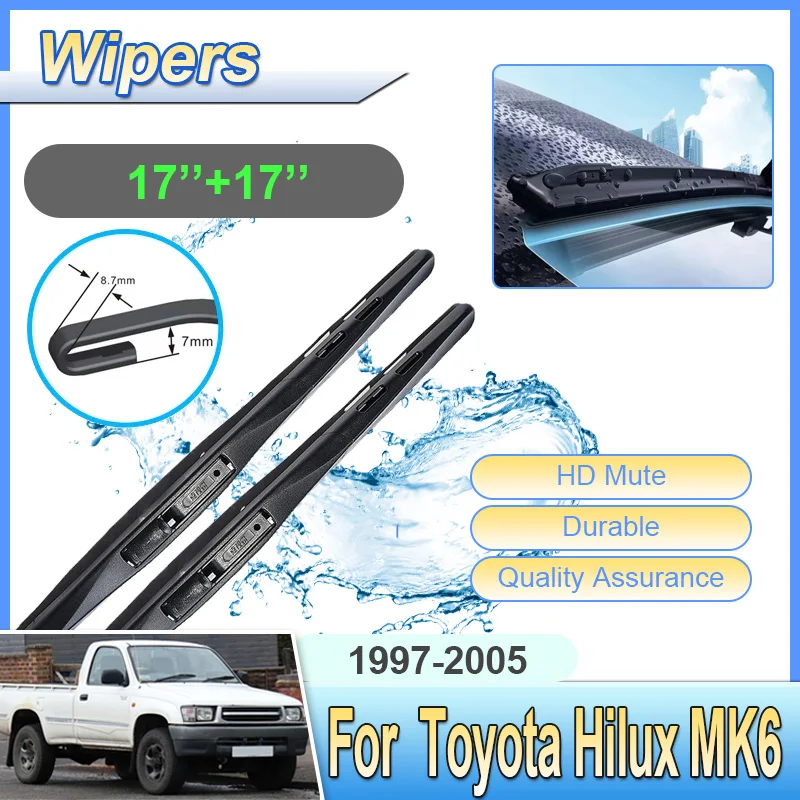 Windscreen Wiper Blades For Toyota Hilux MK6 Accessories N140 N150 N160 N170 1997-2005 Auto Wipers Blade Cleaning Brushes Tools
Windscreen Wiper Blades For Toyota Hilux MK6 Accessories N140 N150 N160 N170 1997-2005 Auto Wipers Blade Cleaning Brushes Tools