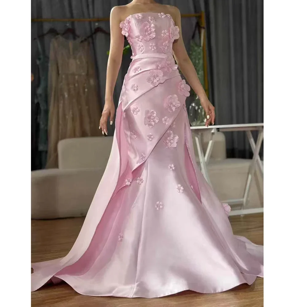 Customized High quality Classic Exquisite Ruched Applique A-line Strapless Long Dresses Prom Dresses Fashion Simple Matching
Customized High quality Classic Exquisite Ruched Applique A-line Strapless Long Dresses Prom Dresses Fashion Simple Matching