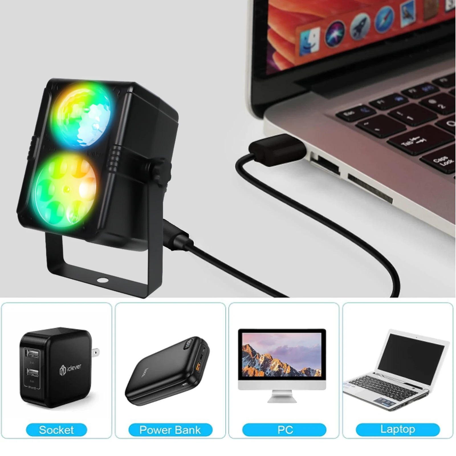 HCWE Mini Honeycomb LED Light Projector Portable Stage Lighting Effects Ambient Disco Party Club KTV Bar Convenient Carry New
HCWE Mini Honeycomb LED Light Projector Portable Stage Lighting Effects Ambient Disco Party Club KTV Bar Convenient Carry New