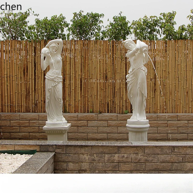 ZML sculpture home soft decoration angel ornament dining room statue courtyard living room balcony decoration
ZML sculpture home soft decoration angel ornament dining room statue courtyard living room balcony decoration