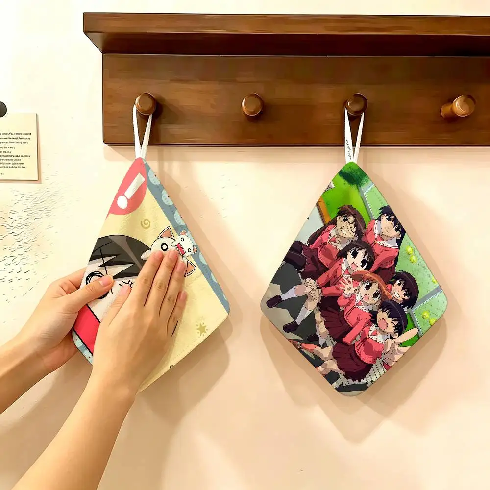 Azumanga Daioh Hanging Kitchen Towel, Polyester Cotton Material, Multipurpose Hand Wiping Towel for Family
Azumanga Daioh Hanging Kitchen Towel, Polyester Cotton Material, Multipurpose Hand Wiping Towel for Family