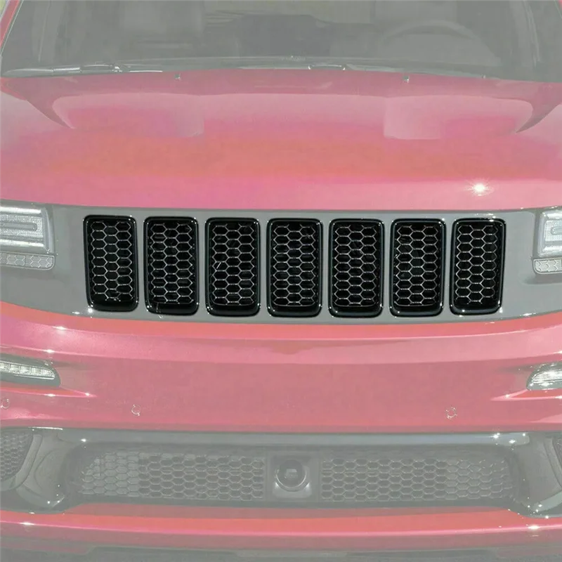 Plain 10X Front Grille Insert Ring Mesh Trim Cover Kit For Jeep Grand Cherokee 2014-2016
Plain 10X Front Grille Insert Ring Mesh Trim Cover Kit For Jeep Grand Cherokee 2014-2016