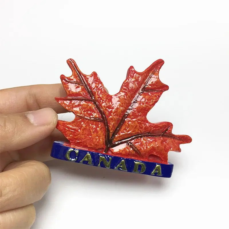 Canada Souvenir Maple Leaf 3D Magnet Frigo - Aimants Frigo Magnétique Strong Refrigerator Magnets for Kitchen Cocina Decor
Canada Souvenir Maple Leaf 3D Magnet Frigo - Aimants Frigo Magnétique Strong Refrigerator Magnets for Kitchen Cocina Decor
