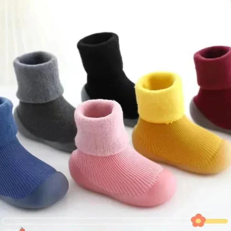 Cute Summer Velvet Warm Children's Indoor And Outdoor Cool Floor Shoes For Boy And Girls Thick Socks Shoes
Cute Summer Velvet Warm Children's Indoor And Outdoor Cool Floor Shoes For Boy And Girls Thick Socks Shoes