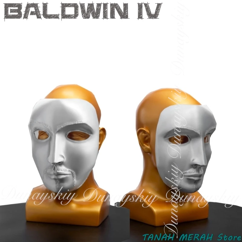 Halloween Baldwin IV Mask Cosplay Funny Character A Glossy Style Masks Face And 3D Printing Cosplay Props Cosplay Costume Single
Halloween Baldwin IV Mask Cosplay Funny Character A Glossy Style Masks Face And 3D Printing Cosplay Props Cosplay Costume Single