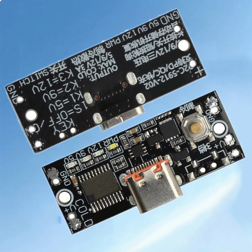 Type-C PD3.0 2.0 QC3.0 Симулятор быстрой зарядки 5 В/9 В/12 В Регулируемый охлаждающий вентилятор Основная плата управления Двойные выходные порты с переключателем
Type-C PD3.0 2.0 QC3.0 Симулятор быстрой зарядки 5 В/9 В/12 В Регулируемый охлаждающий вентилятор Основная плата управления Двойные выходные порты с переключателем