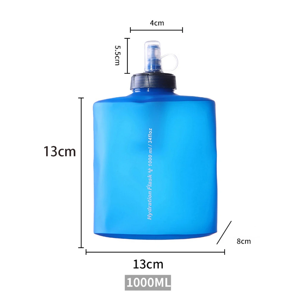 Outdoor Collapsible Silicone Bite Size Water Bottle 1000/2000ML Running Camping Hiking Travel Convenient Water Bottle
Outdoor Collapsible Silicone Bite Size Water Bottle 1000/2000ML Running Camping Hiking Travel Convenient Water Bottle
