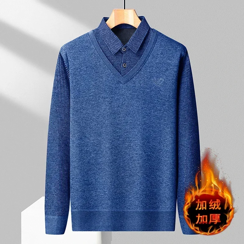 2025 Winter Men Sweater Pullover Solid Color Casual Long Sleeve Shirt High Quality Casual Daily Men's Long Sleeve Sweaters 4XL
2025 Winter Men Sweater Pullover Solid Color Casual Long Sleeve Shirt High Quality Casual Daily Men's Long Sleeve Sweaters 4XL