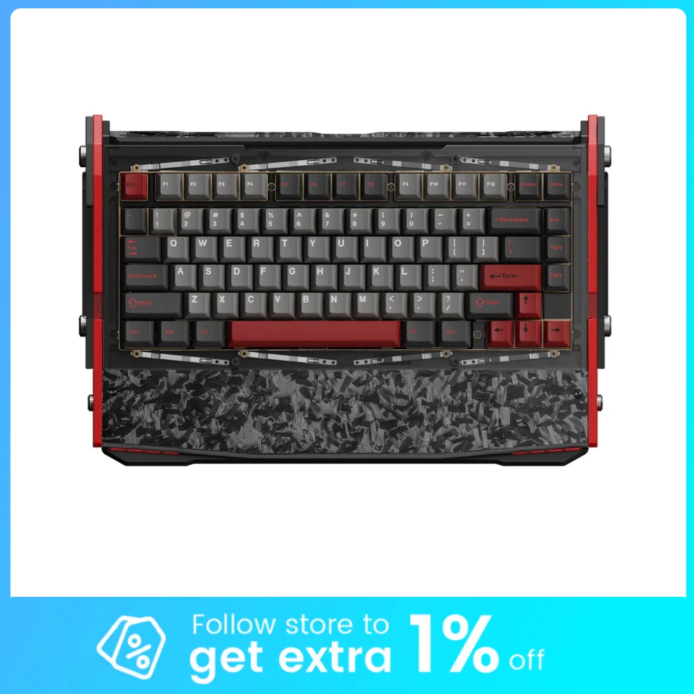 Angry Miao Dry Studio Black Diamond 75 RT Клавиатура с магнитным переключателем Проводная механическая клавиатура 0,04 ммRT 8000 Гц Игровые клавиатуры
Angry Miao Dry Studio Black Diamond 75 RT Клавиатура с магнитным переключателем Проводная механическая клавиатура 0,04 ммRT 8000 Гц Игровые клавиатуры