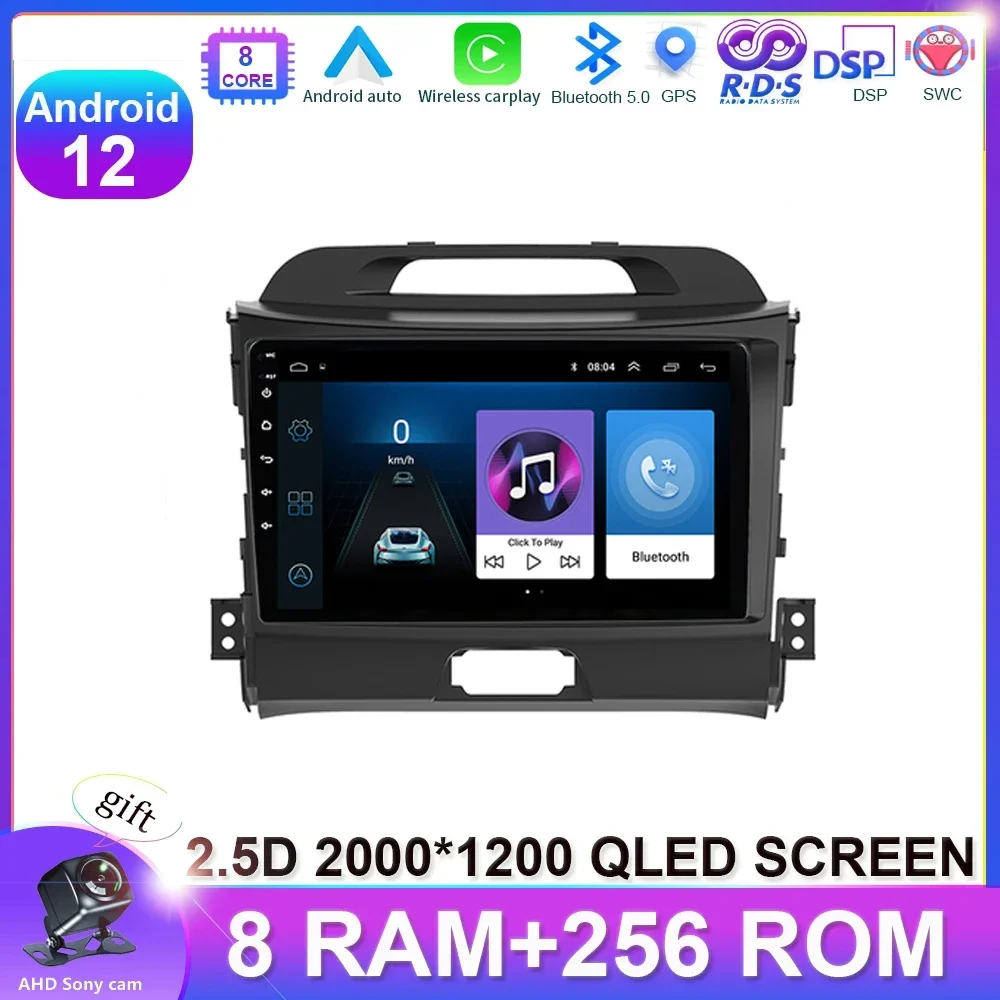 9" Car Radio Android 12 Gps Navigation Player For Kia Sportage 2010-2016 Multimedia Stereo WiFi Video 2din 2 DIN CarPlay
9" Car Radio Android 12 Gps Navigation Player For Kia Sportage 2010-2016 Multimedia Stereo WiFi Video 2din 2 DIN CarPlay