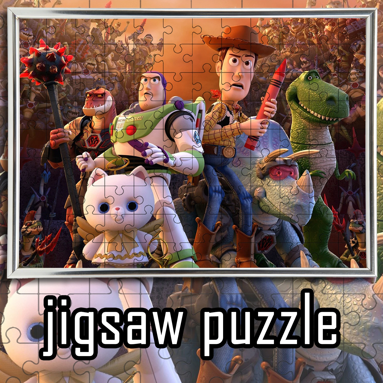 Пазл «История игрушек» 108/200/300/500/1000 элементов, развивающие головоломки для дня рождения, уникальный подарок в красочной коробке
Пазл «История игрушек» 108/200/300/500/1000 элементов, развивающие головоломки для дня рождения, уникальный подарок в красочной коробке