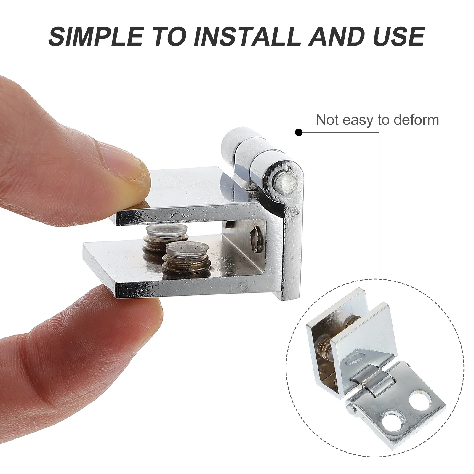 2Pcs Glass Door Hinge Frameless Cabinet Hinge Smooth Operation Display Wine Cabinet Accessories Glass Door Accessories
2Pcs Glass Door Hinge Frameless Cabinet Hinge Smooth Operation Display Wine Cabinet Accessories Glass Door Accessories