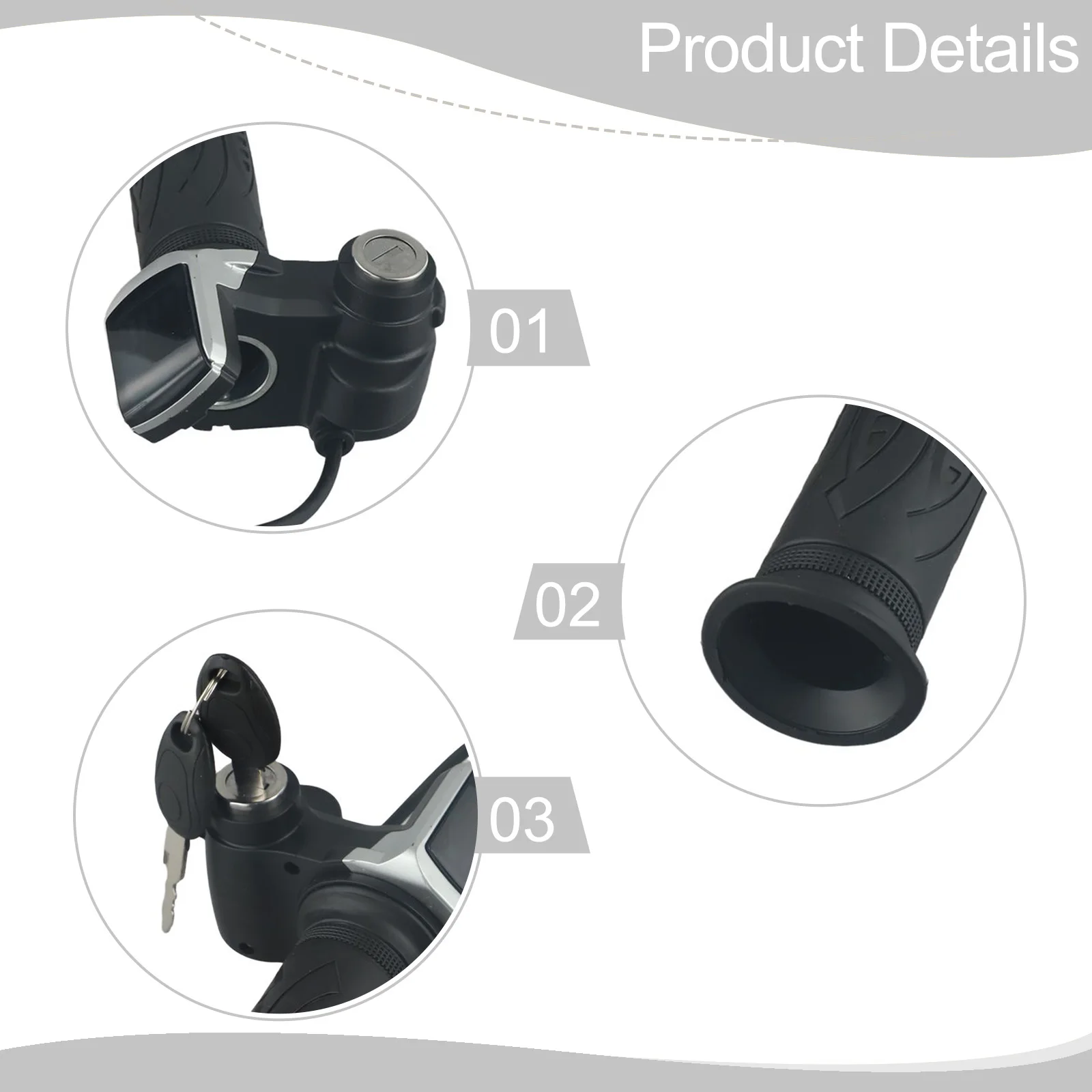6 Wires Throttle 48V Ebike Throttle For Automatic Cruise Stable Speed Control Automatic Cruise For E-bikes Color Black
6 Wires Throttle 48V Ebike Throttle For Automatic Cruise Stable Speed Control Automatic Cruise For E-bikes Color Black