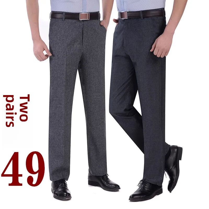 Spring Summer Lightweight Casual Pants for Middle-Aged And ly Men Loose Fit Straight Leg Faion Urban Sle Polyester F...
Spring Summer Lightweight Casual Pants for Middle-Aged And ly Men Loose Fit Straight Leg Faion Urban Sle Polyester F...