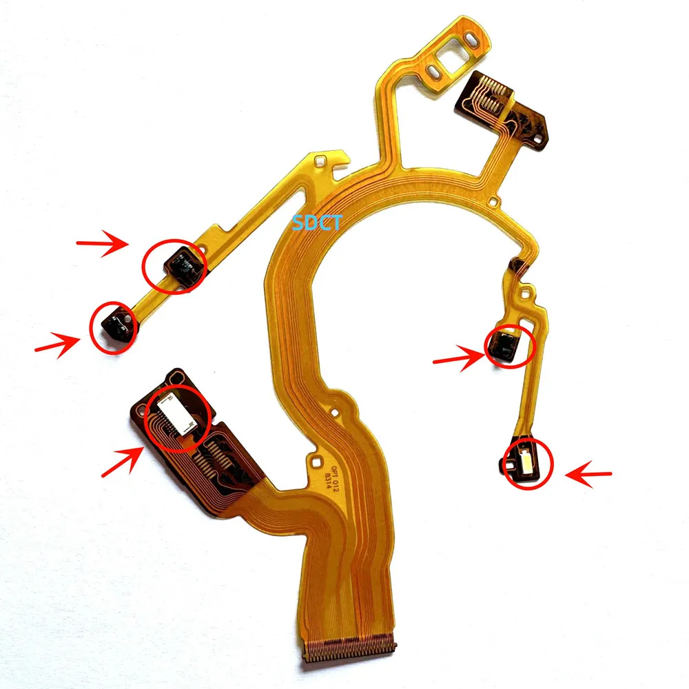 NEW Lens Back Main Flex Cable For CANON Powershot G15 G16 Digital Camera Repair Partt ( With socket and components)
NEW Lens Back Main Flex Cable For CANON Powershot G15 G16 Digital Camera Repair Partt ( With socket and components)