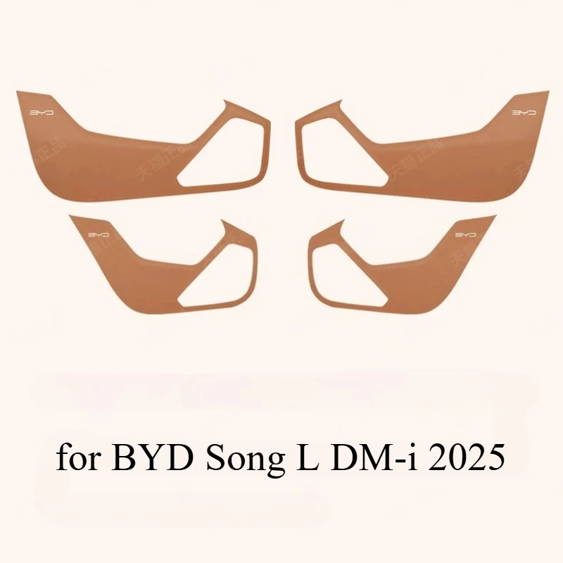 Leather Door Anti-Kick Pad Compatible for BYD Song L DM-i 2025 Car Door Protector Stickers, Scratch-Resistant & Anti-Scuff Guard
Leather Door Anti-Kick Pad Compatible for BYD Song L DM-i 2025 Car Door Protector Stickers, Scratch-Resistant & Anti-Scuff Guard