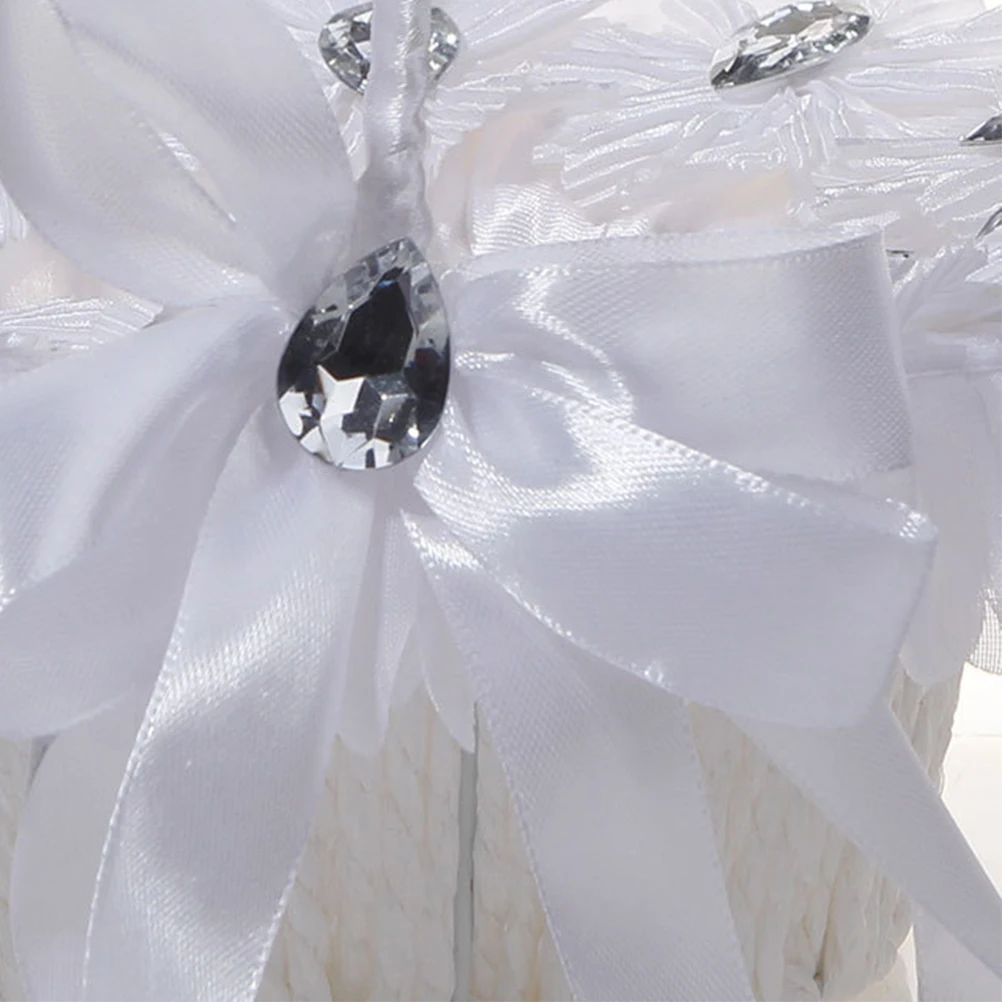 Rhinestone Bow Girl Baskets Portable Wedding Rose Wedding Flowers Basket Flowers Basket Crystal Design Banquet Events Storage
Rhinestone Bow Girl Baskets Portable Wedding Rose Wedding Flowers Basket Flowers Basket Crystal Design Banquet Events Storage