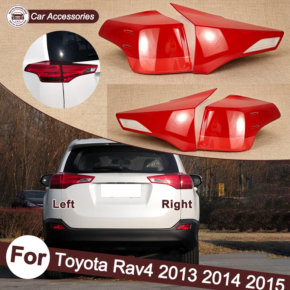 For Toyota 2013 2014 2015 Rav4 Rear Taillight Cover Transparent Shade Lamp Taillamp Shell Plexiglass Replace Original Lampshade
For Toyota 2013 2014 2015 Rav4 Rear Taillight Cover Transparent Shade Lamp Taillamp Shell Plexiglass Replace Original Lampshade