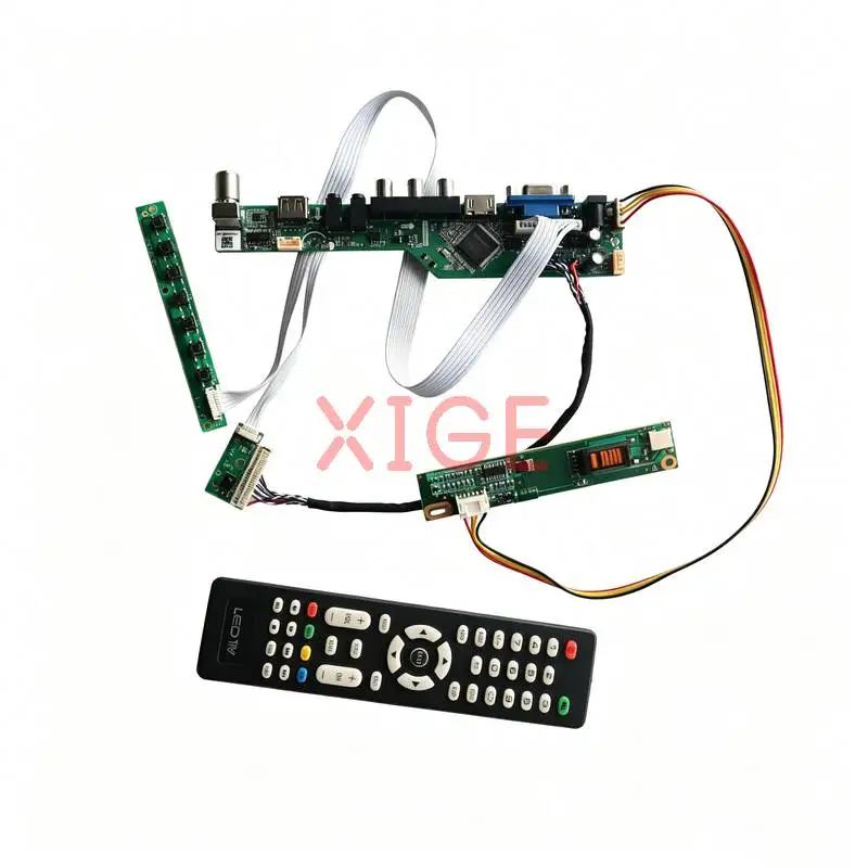 Screen Drive Controller Board Fit B170PW06 B170PW03 B170PW05 B170PW01 USB+AV+VGA+HDMI 1440*900 1CCFL 1440x900 30Pin LVDS Kit DIY
Screen Drive Controller Board Fit B170PW06 B170PW03 B170PW05 B170PW01 USB+AV+VGA+HDMI 1440*900 1CCFL 1440x900 30Pin LVDS Kit DIY