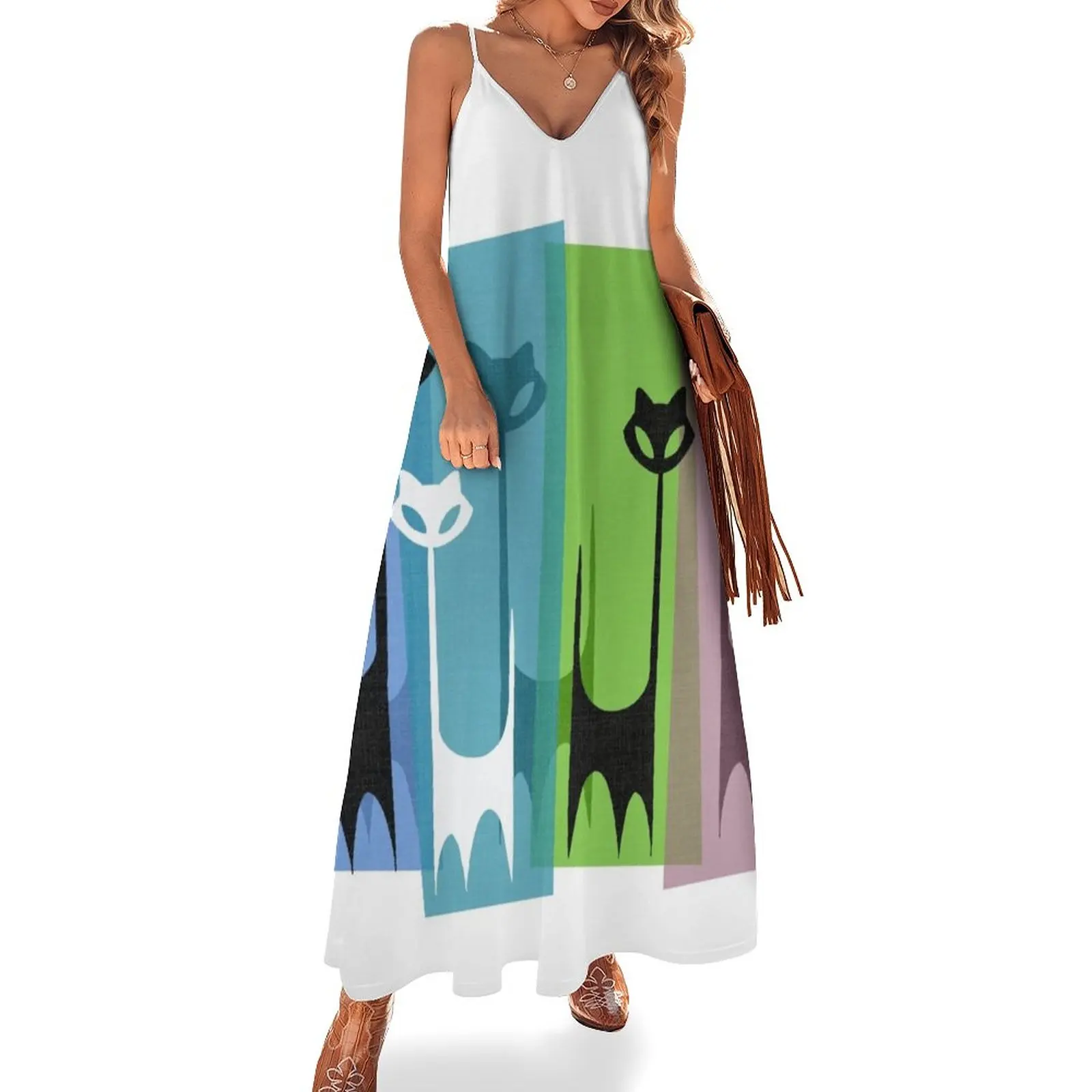 Kitty Cats Tuned In And Receiving Sleeveless Dress evening dress women women clothes sensual sexy dress for women
Kitty Cats Tuned In And Receiving Sleeveless Dress evening dress women women clothes sensual sexy dress for women