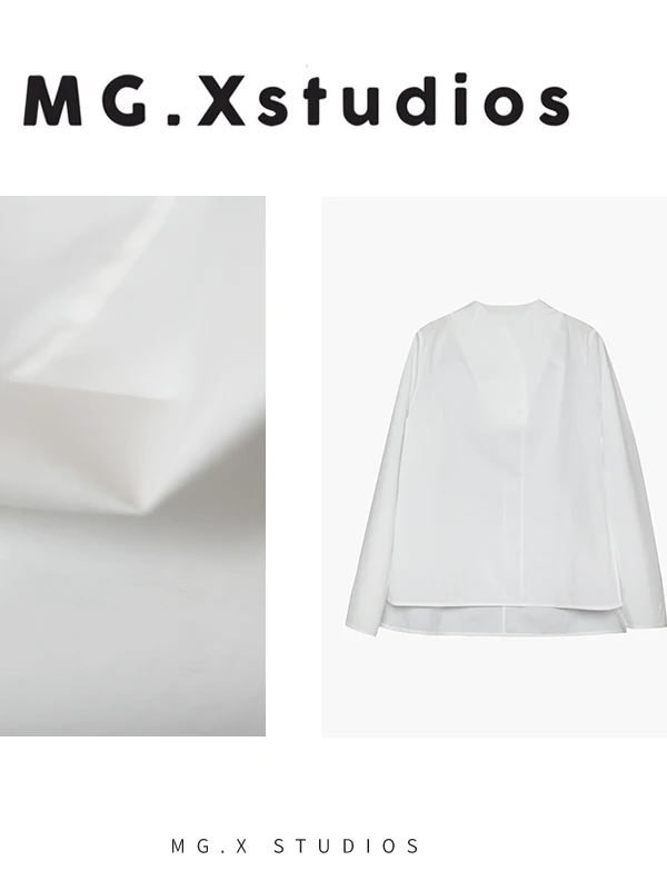 Женская футболка Moxian MGX из белого хлопка, повседневная, свободного кроя, с круглым вырезом, универсальная, подходит для многослойных образов, с длинным рукавом
Женская футболка Moxian MGX из белого хлопка, повседневная, свободного кроя, с круглым вырезом, универсальная, подходит для многослойных образов, с длинным рукавом