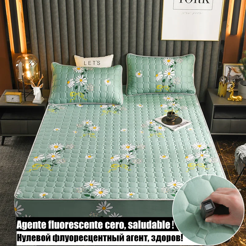 Printed Fitted Bed Sheet ,Soft Sanding Fabric, Breathable Non-Noisy Mattress Protector, Thick
Printed Fitted Bed Sheet ,Soft Sanding Fabric, Breathable Non-Noisy Mattress Protector, Thick